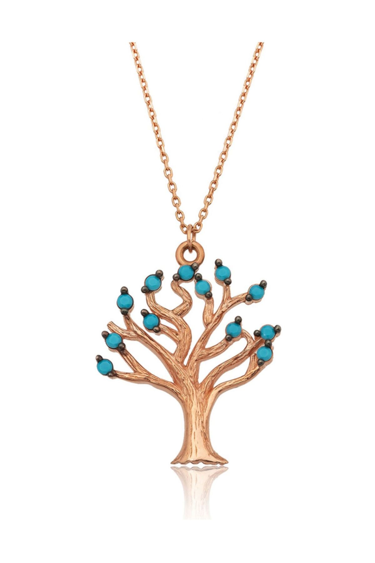 925 Ayar Gümüş Hayat Ağacı Kolye