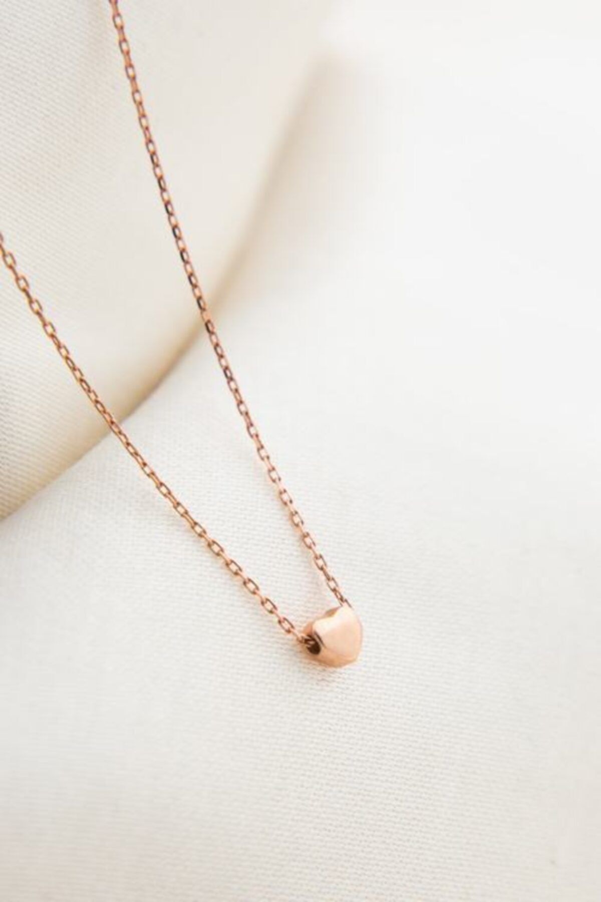 925 Ayar Gümüş Kalp Kolye