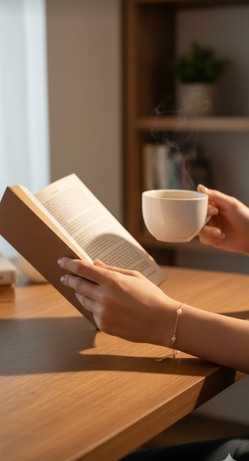 925 ayar Flamingo Silver 3 renk incili dorica bileklik rose,gold,rodaj