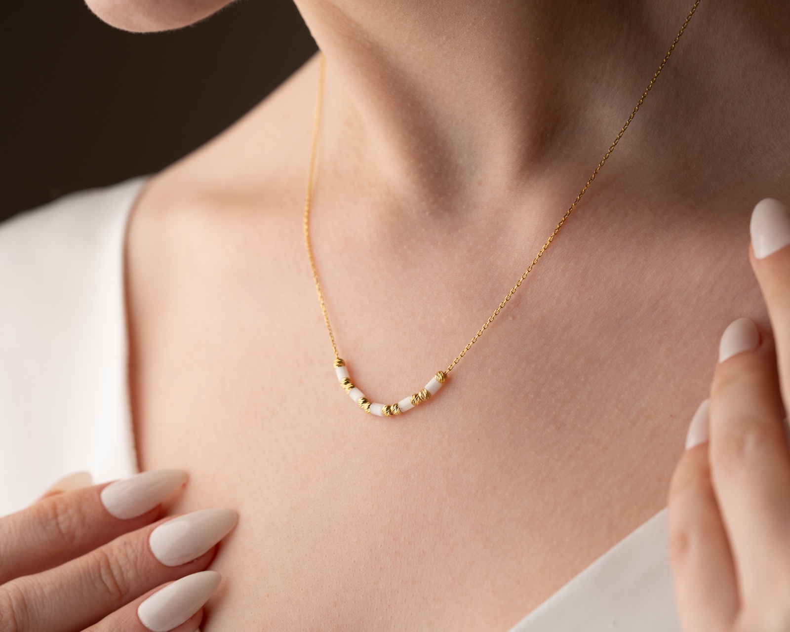 925 ayar Flamingo Silver dorica kedi gözü taşı kolye<kedi gözü ,özel kolye<rose,gold,rodaj>