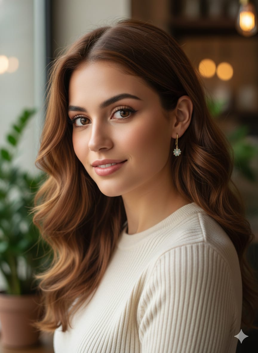 925 Ayar Flamingo Silver renkli papatya küpe.rose.gold.rodaj